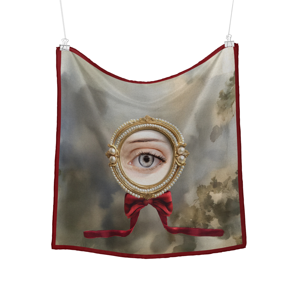 Les Muses Silk Scarf - 140 X 140 Cm