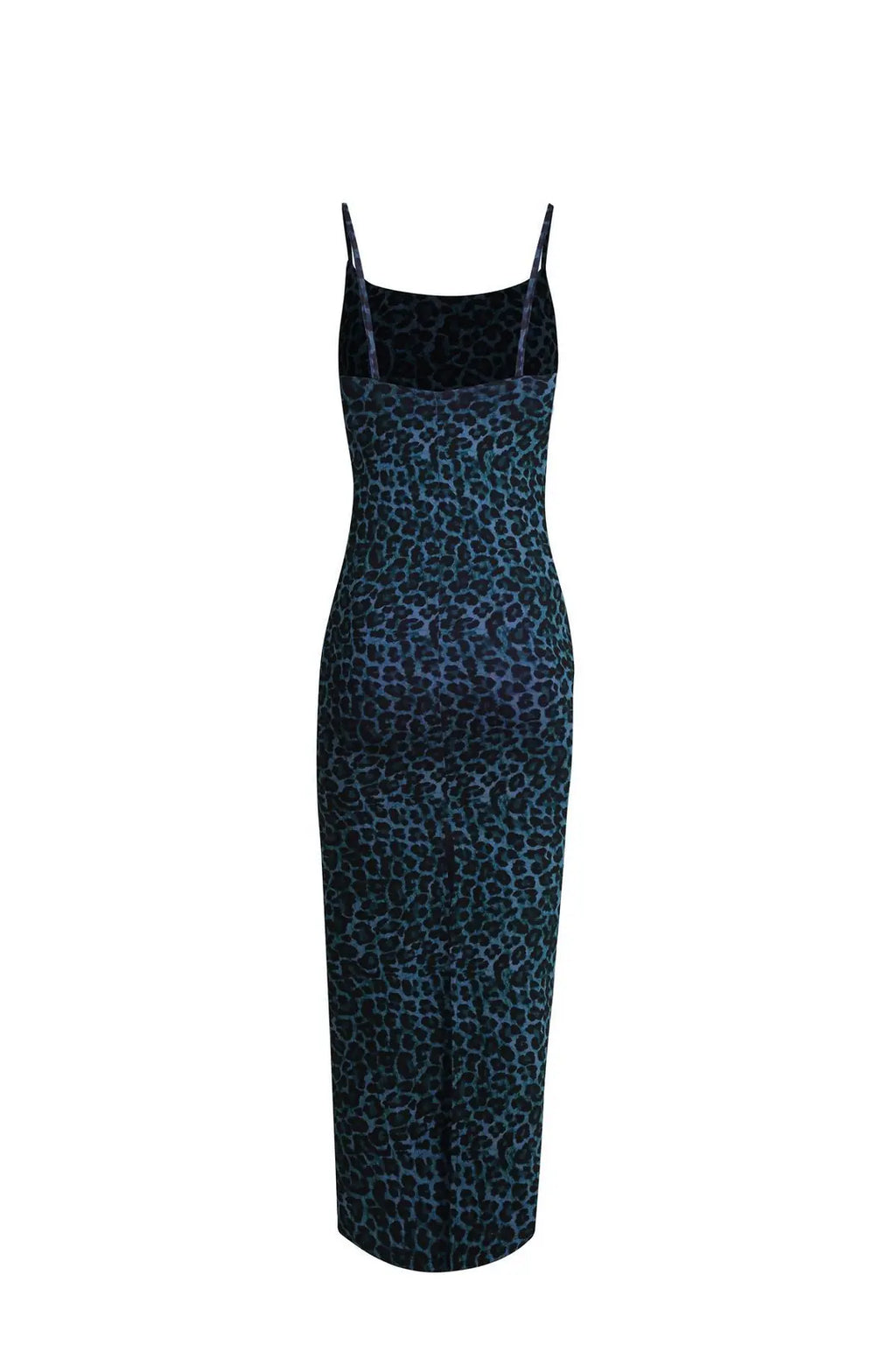 Genova Soft Touch Shaping Leopard Print Strappy Dress - 10