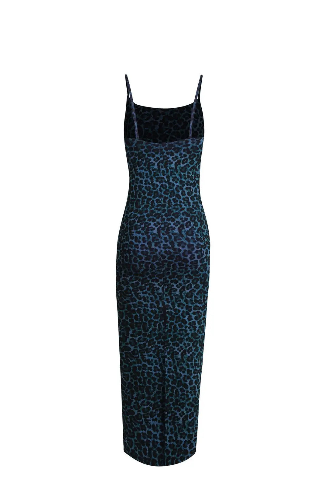 Genova Soft Touch Shaping Leopard Print Strappy Dress - 10
