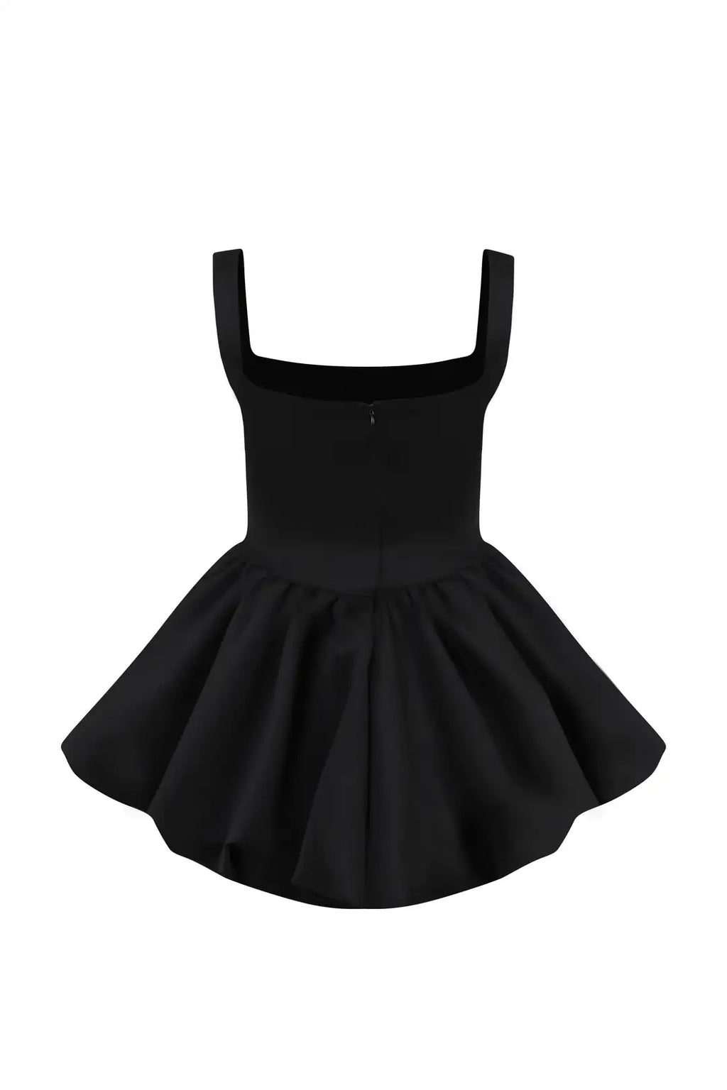 Paros Balloon Skirt Short Dress - 5