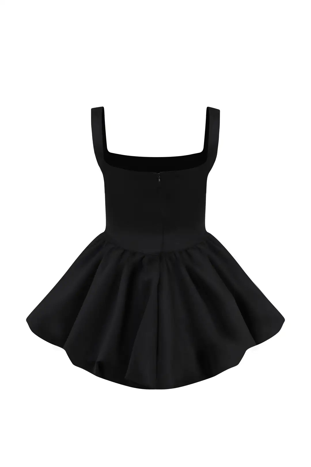 Paros Balloon Skirt Short Dress - 5