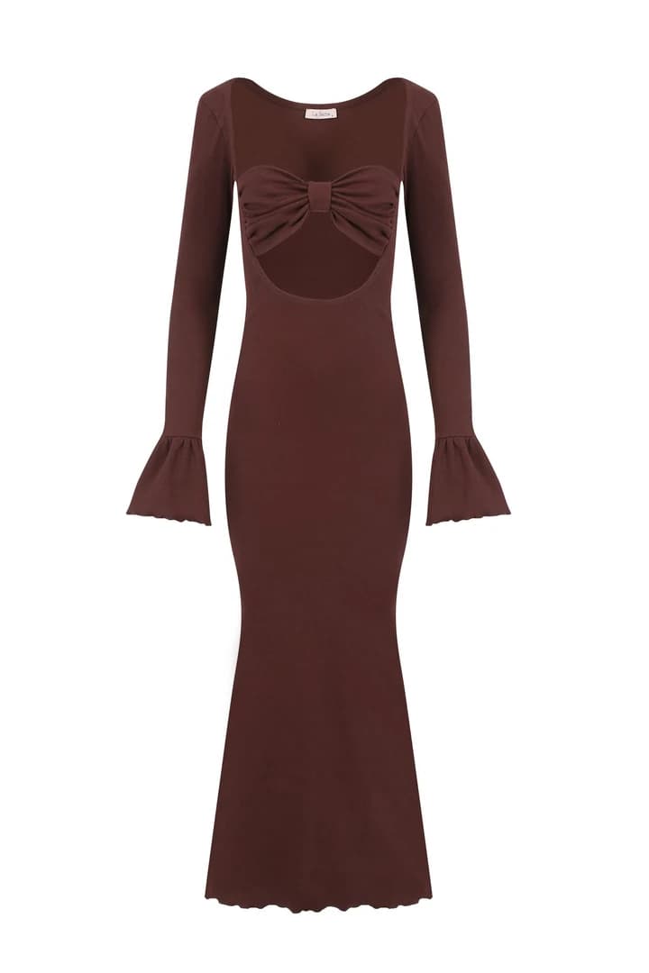 Alicante Chest Detail Camisole Long Dress