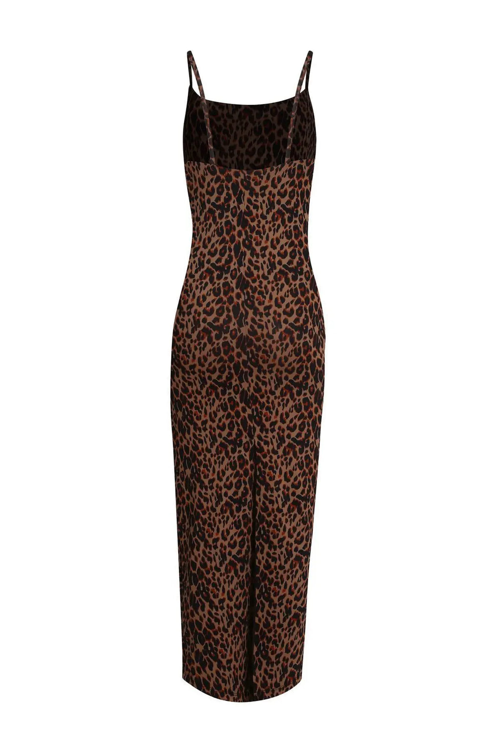 Genova Soft Touch Shaping Leopard Print Strappy Dress - 2