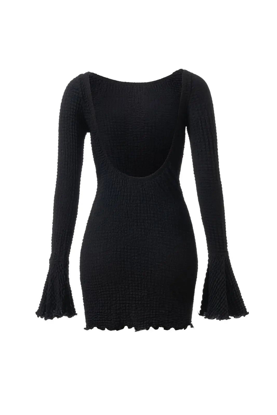 La Posedo Open-Back Long Sleeve Dress - 10