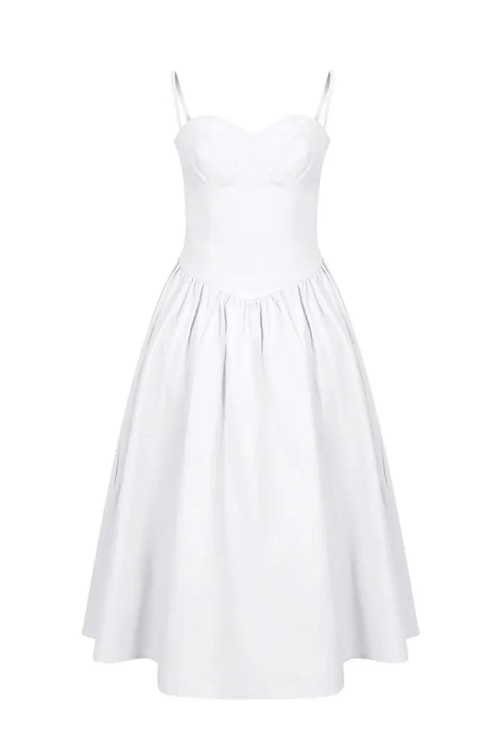 Lemanoda Cotton Poplin Dress