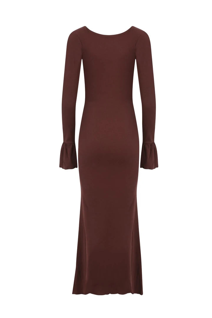 Alicante Chest Detail Camisole Long Dress - 2