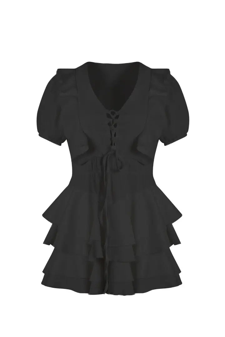 Vernazza Ruffle Dress