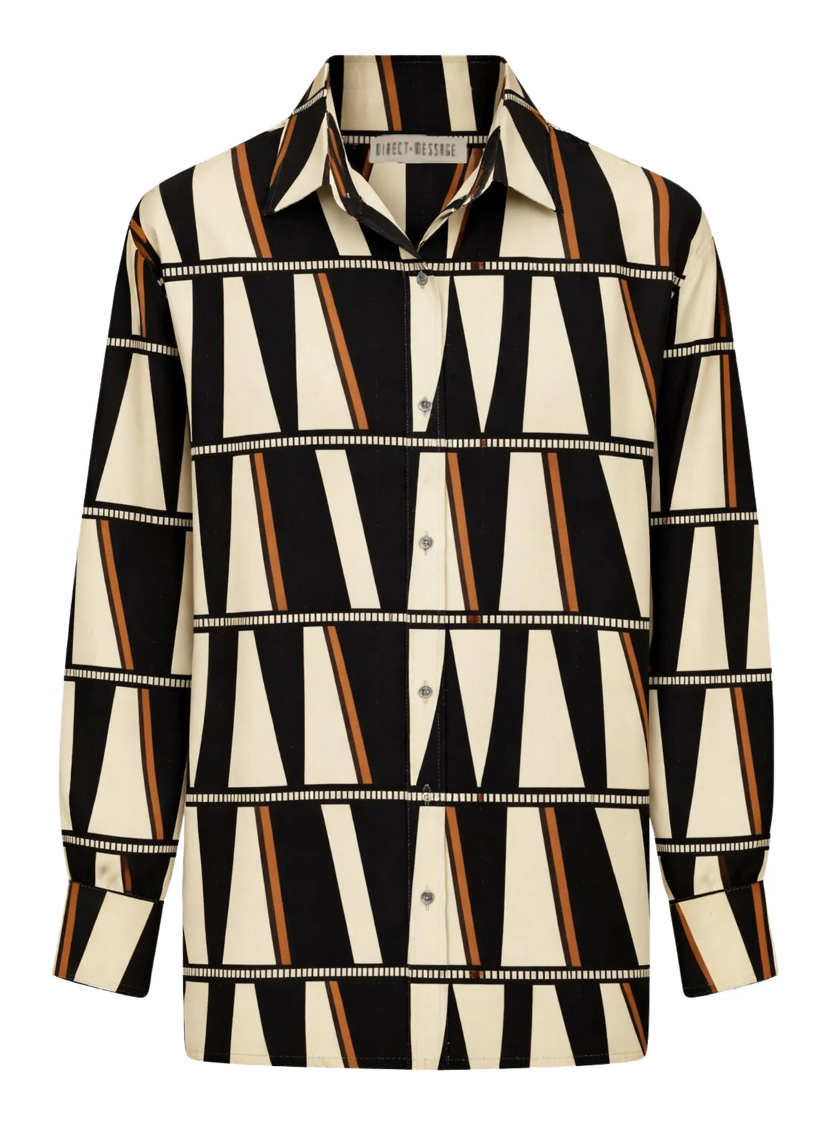 Black Geo Shirt