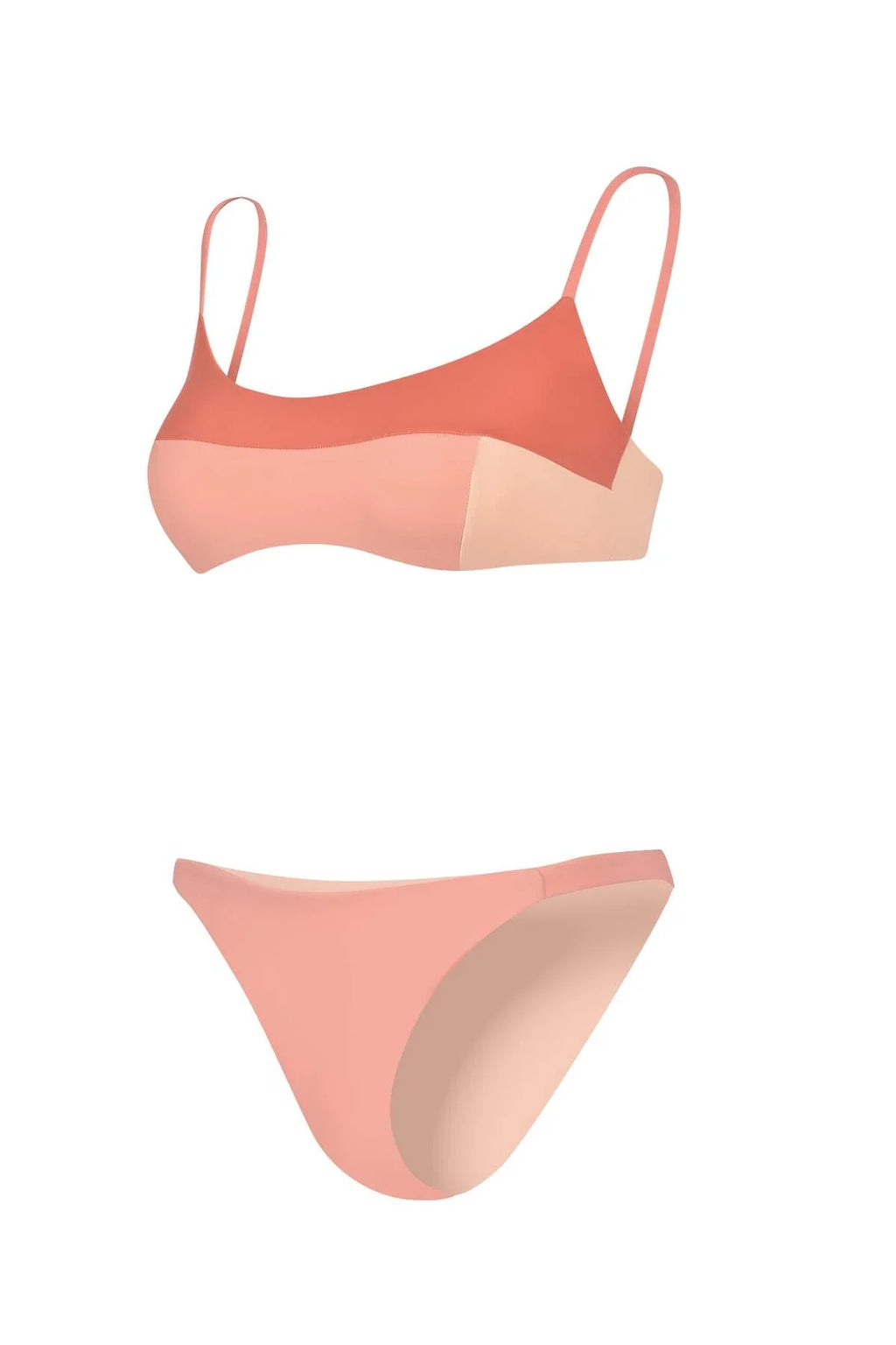 La Peonia Bikini In Peonia Blush