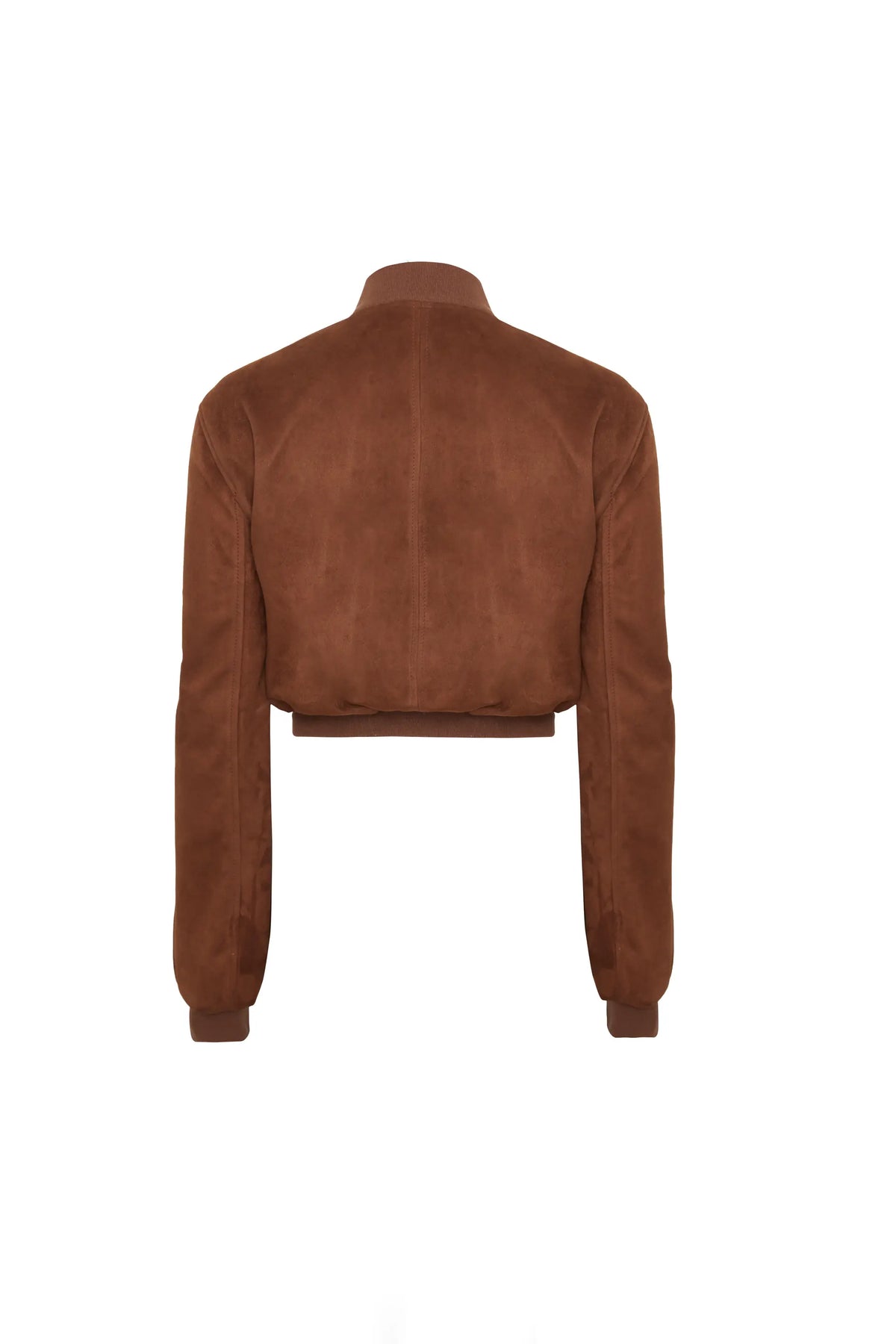 Rosa Suede Bomber Jacket