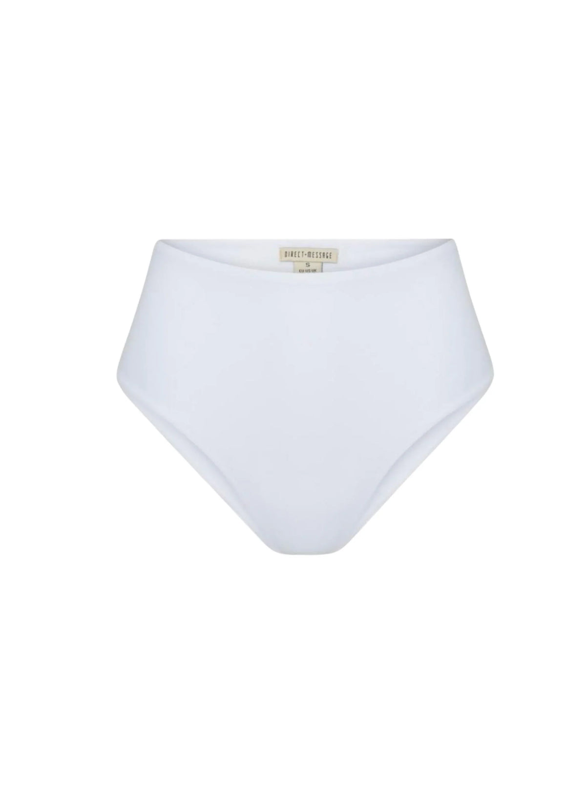 Iyo Bikini Bottom High-Waisted In White