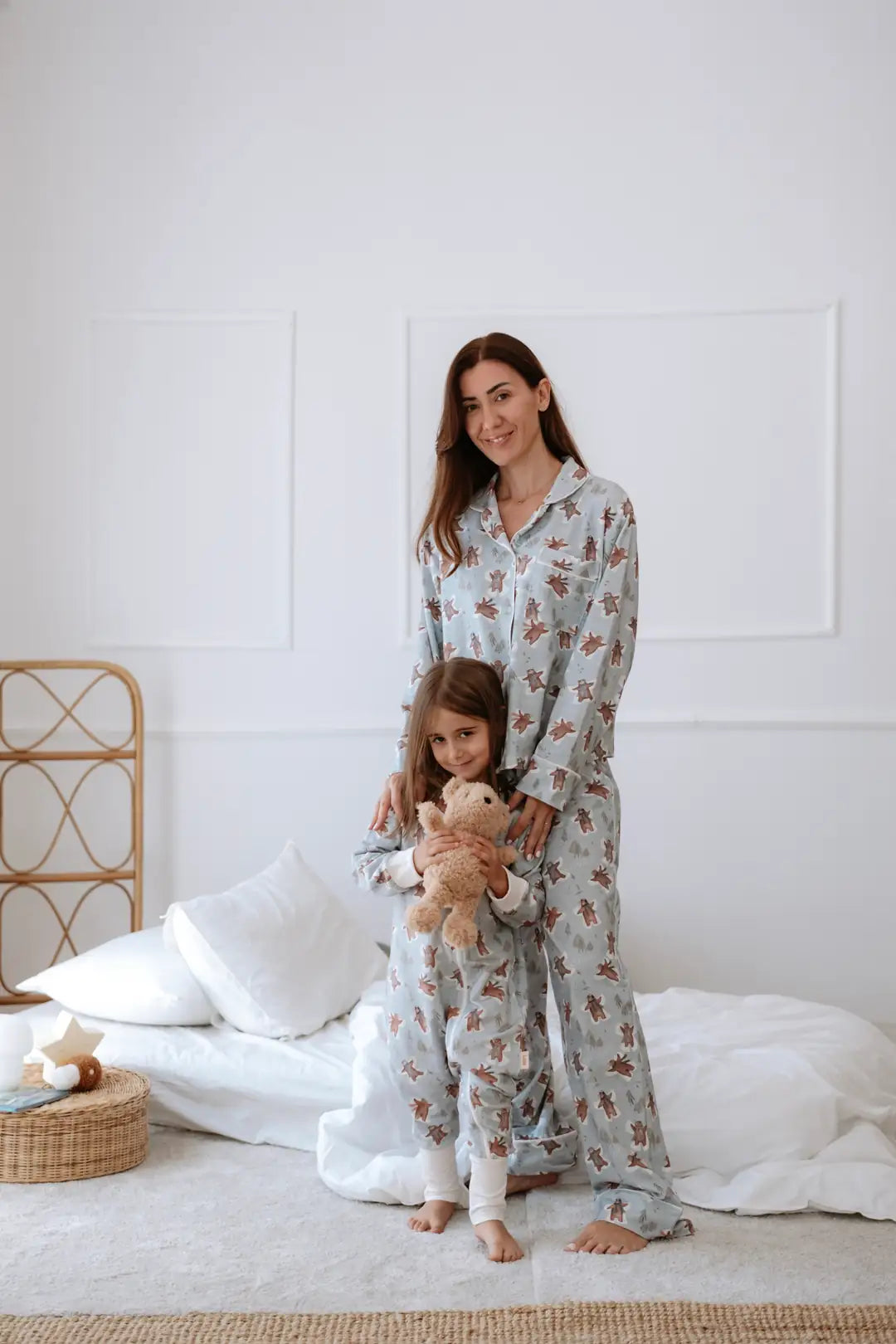 Mama & Me Pyjama & Sleeping Bag Set - Snow Angel