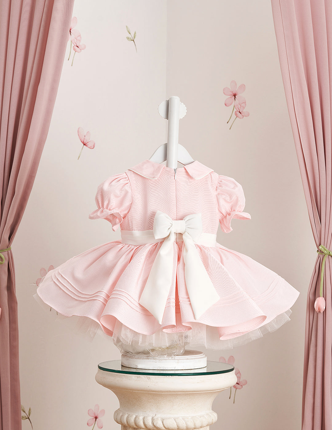 Swan Embroidered Birthday Dress
