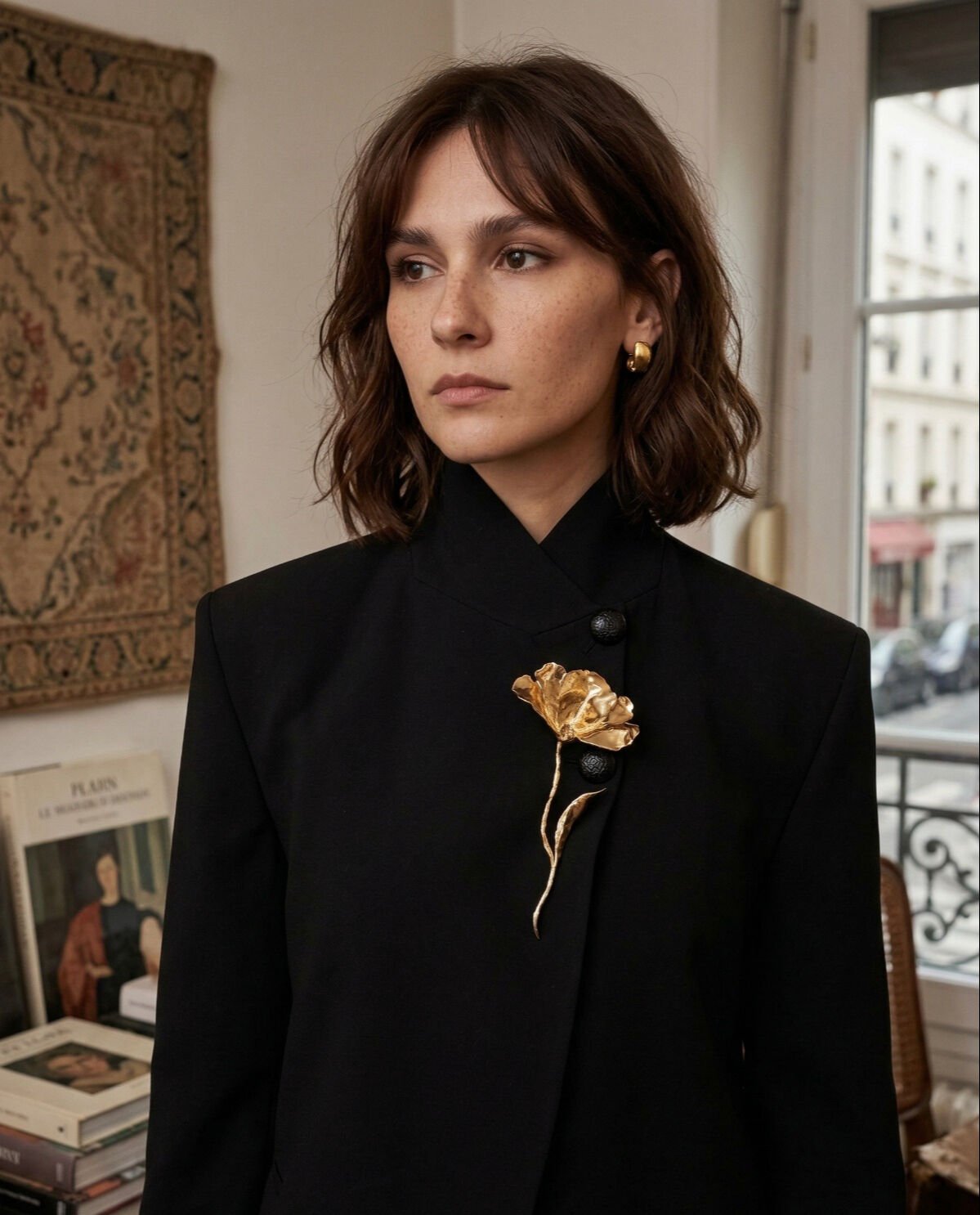 Magnolia Brooch