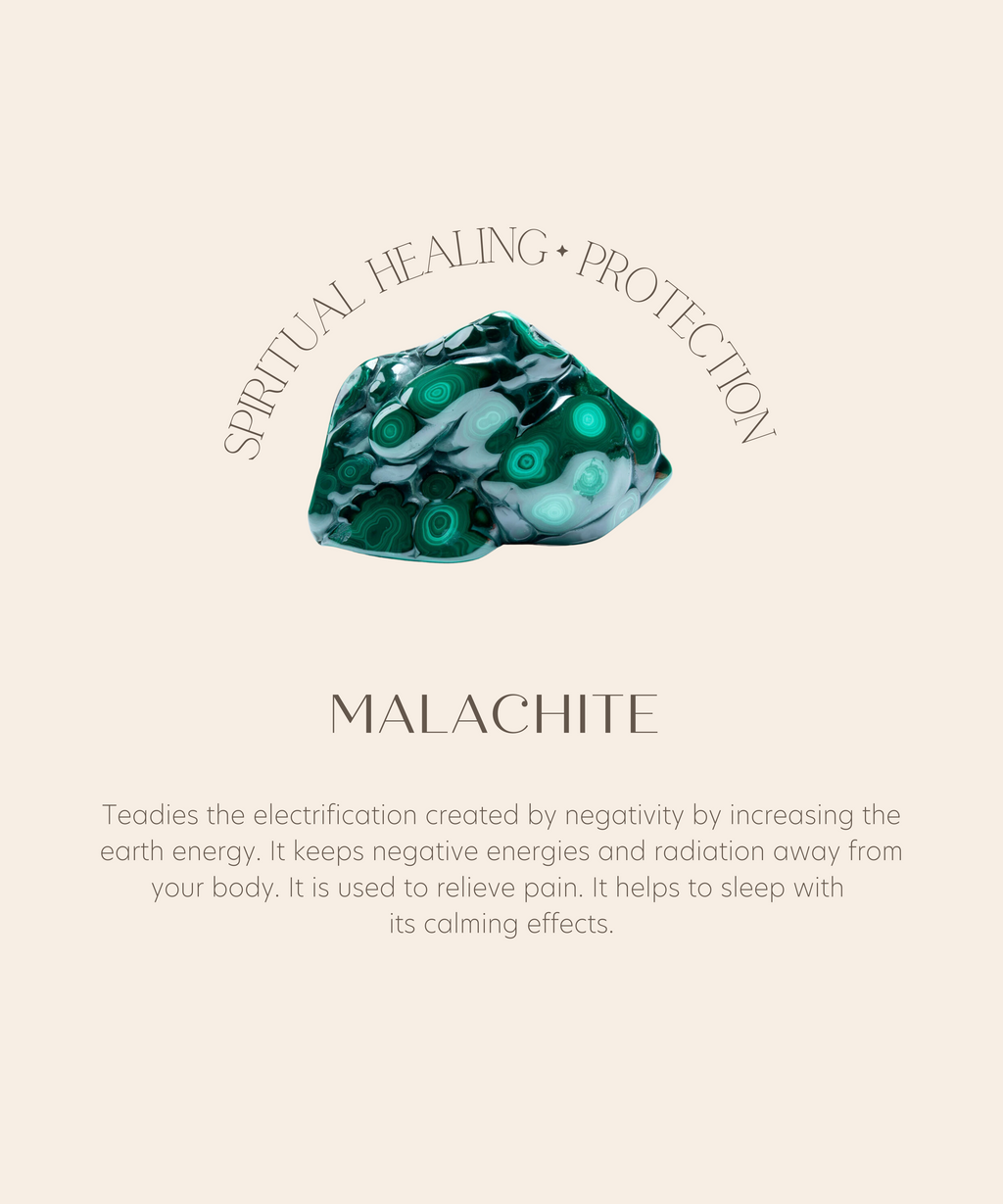 Malachite Crane Filigree Unisex Gold Ring - 6