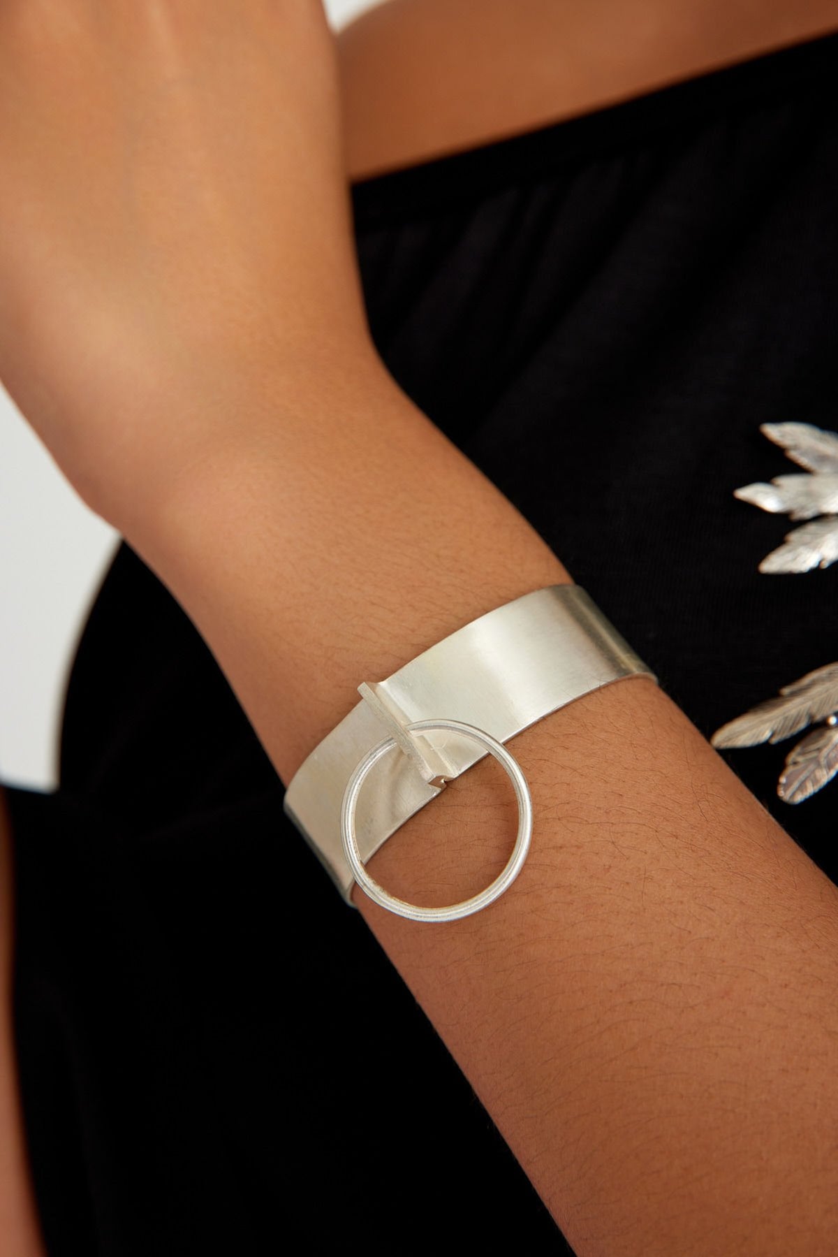 Eternity Loop Silver Bracelet