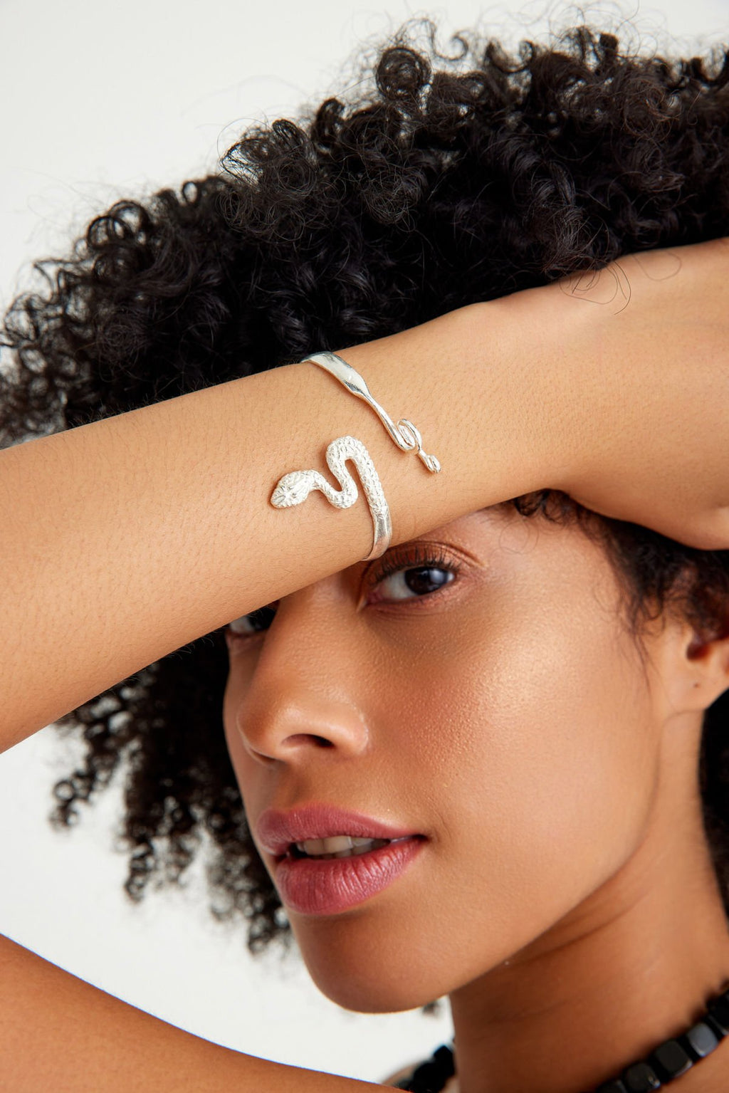 Serpente Cleopatra Silver Bracelet