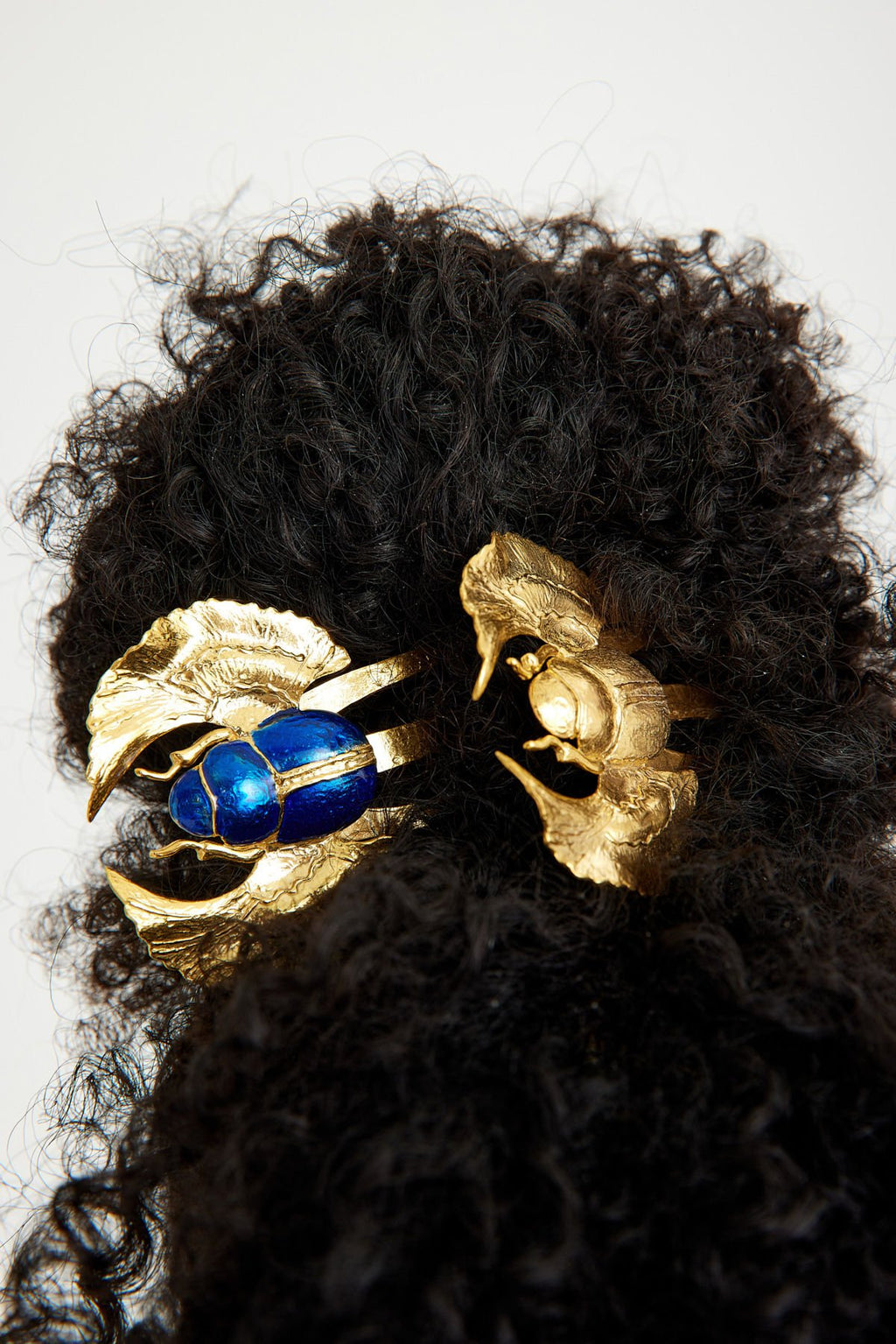 Khepera Blue Hair Clip