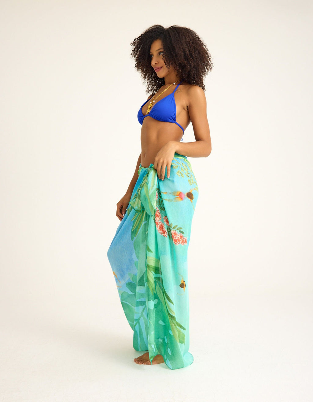 Hawaii Pareo - 160 X 140 Cm Silk Cotton
