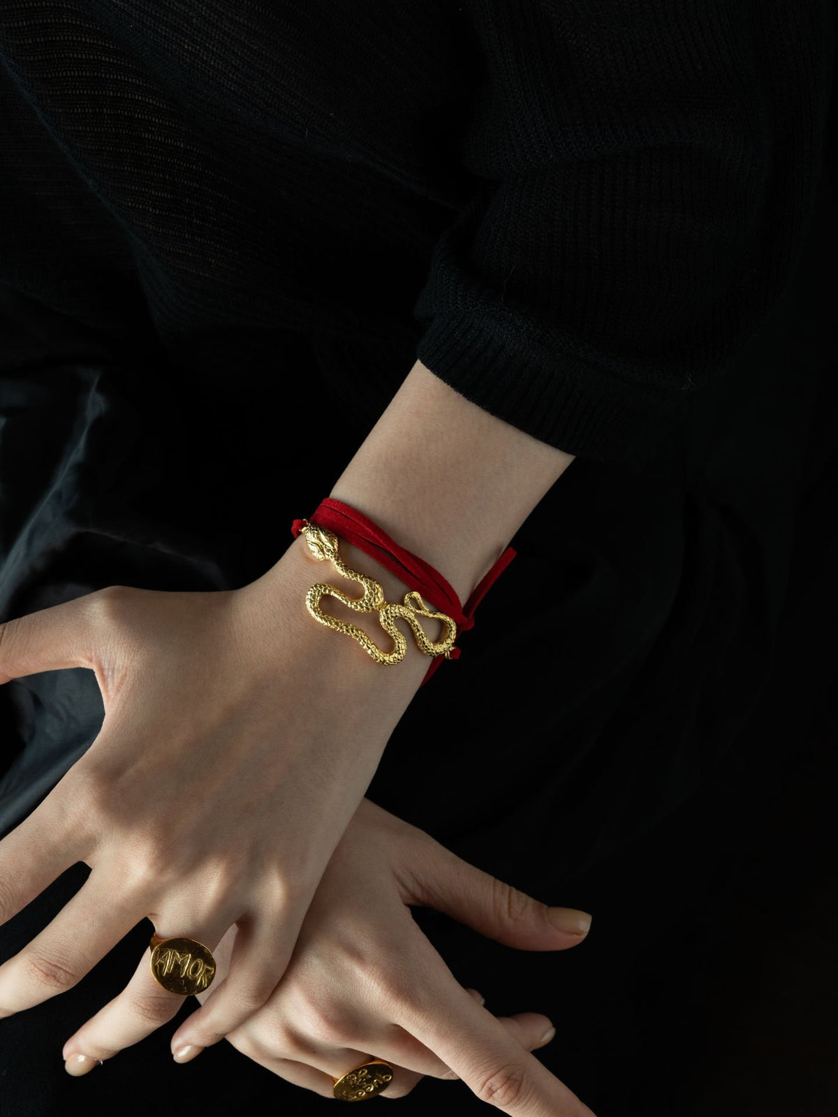 Serpente Ribbon Ip Bracelet