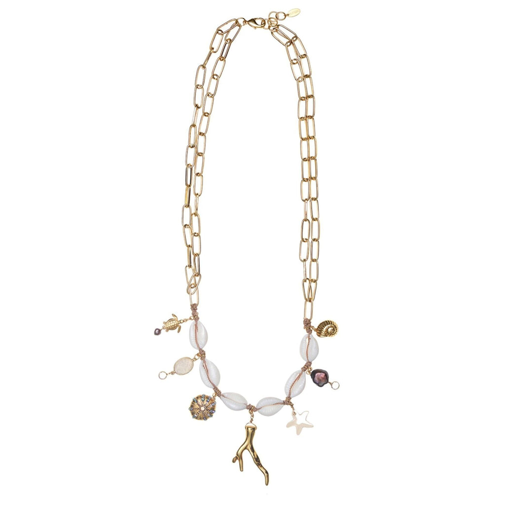 Amphitriti Uzun Zincirli Necklace