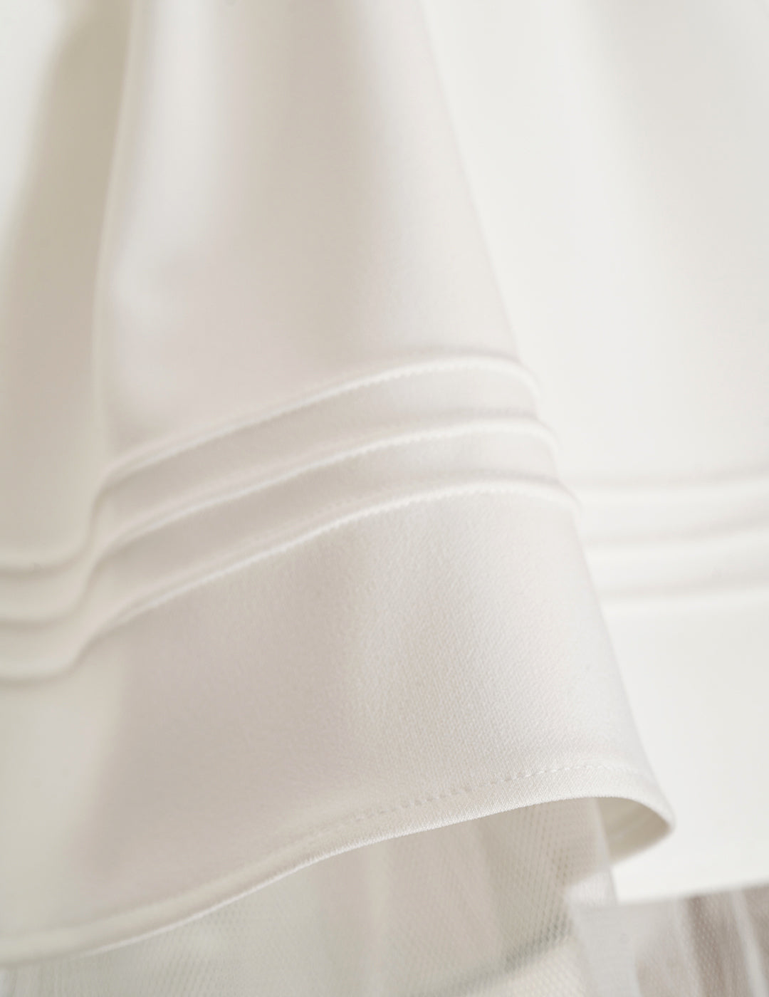 Pink Button Detail White Ribbed Dress