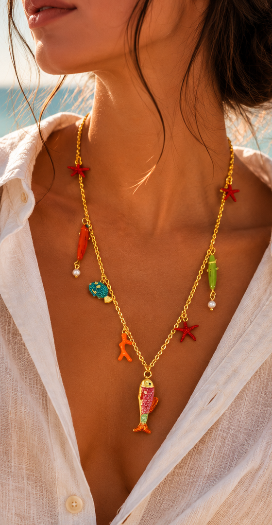 Sea Light Necklace