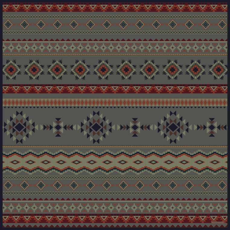 Inka Smoke - Modal Cashmere Scarf - 140 X 140 Cm