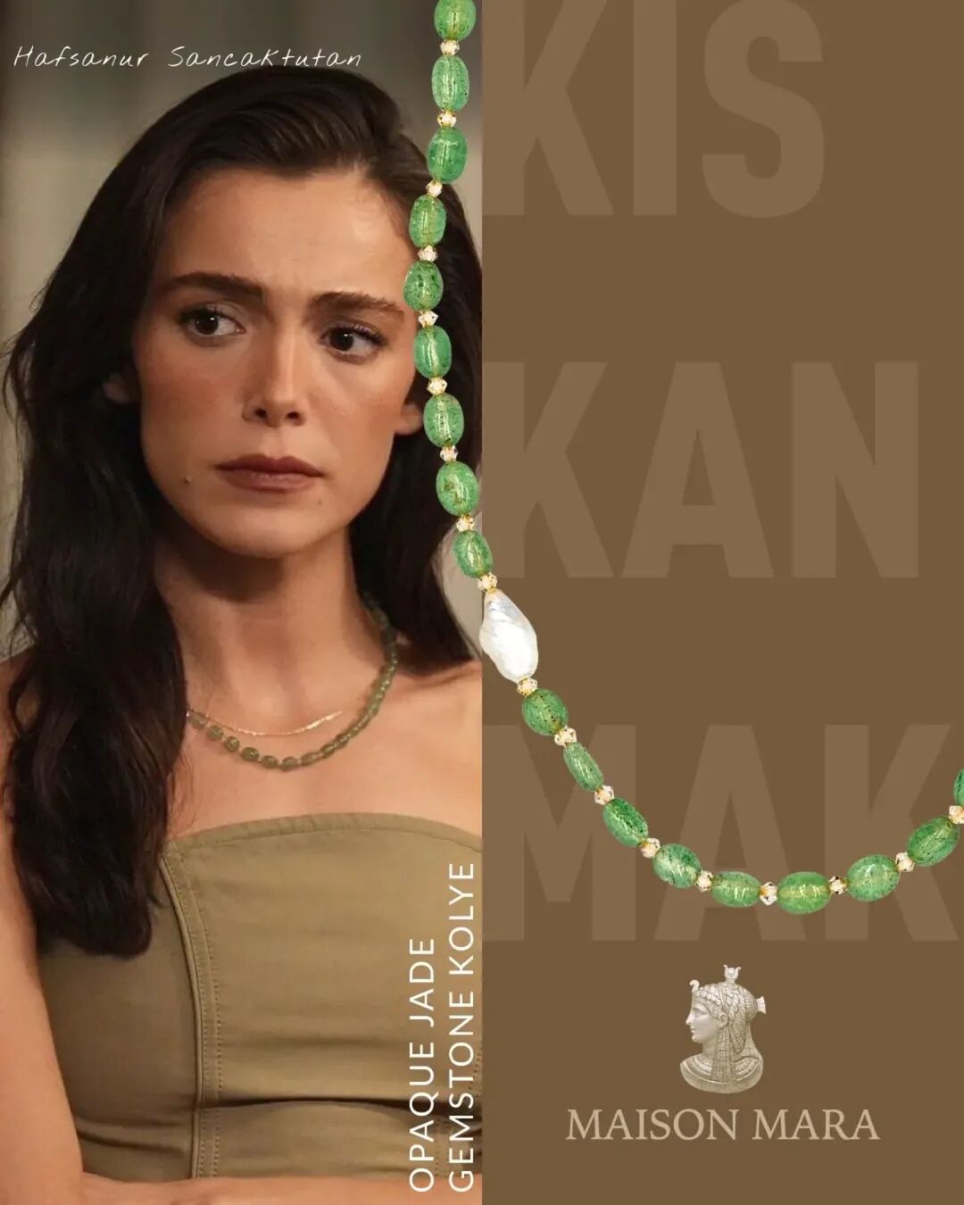 Opaque Jade Gemstone Necklace