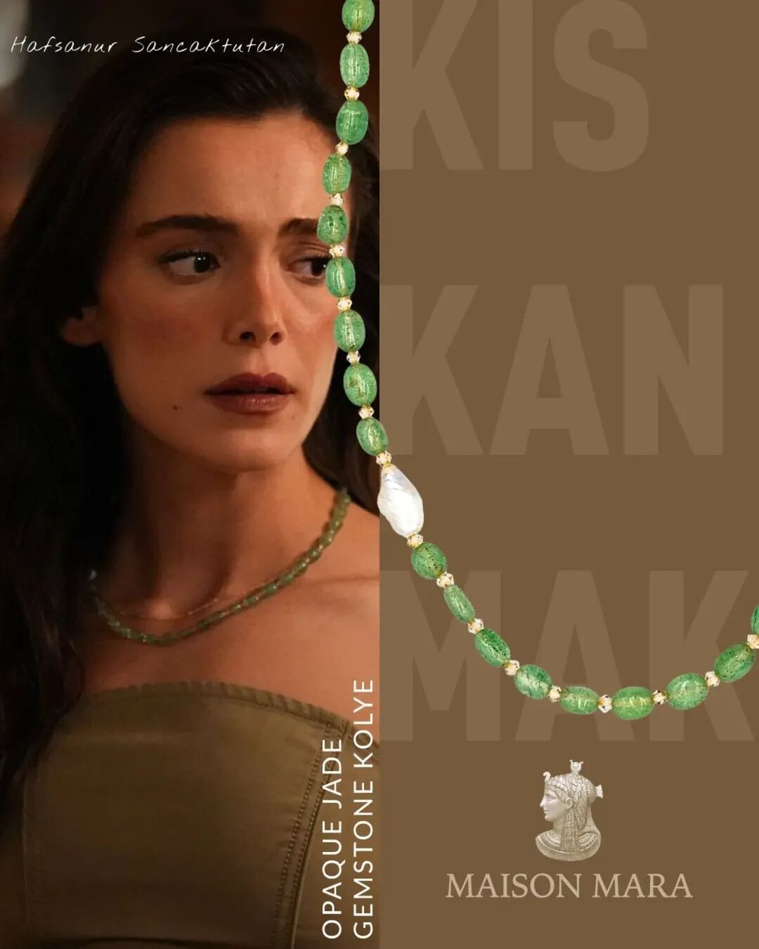 Opaque Jade Gemstone Necklace
