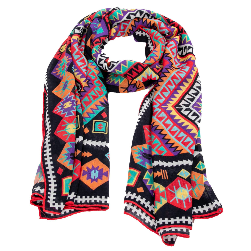 Bohemian Gabardin Scarf - 90 X 200 Cm