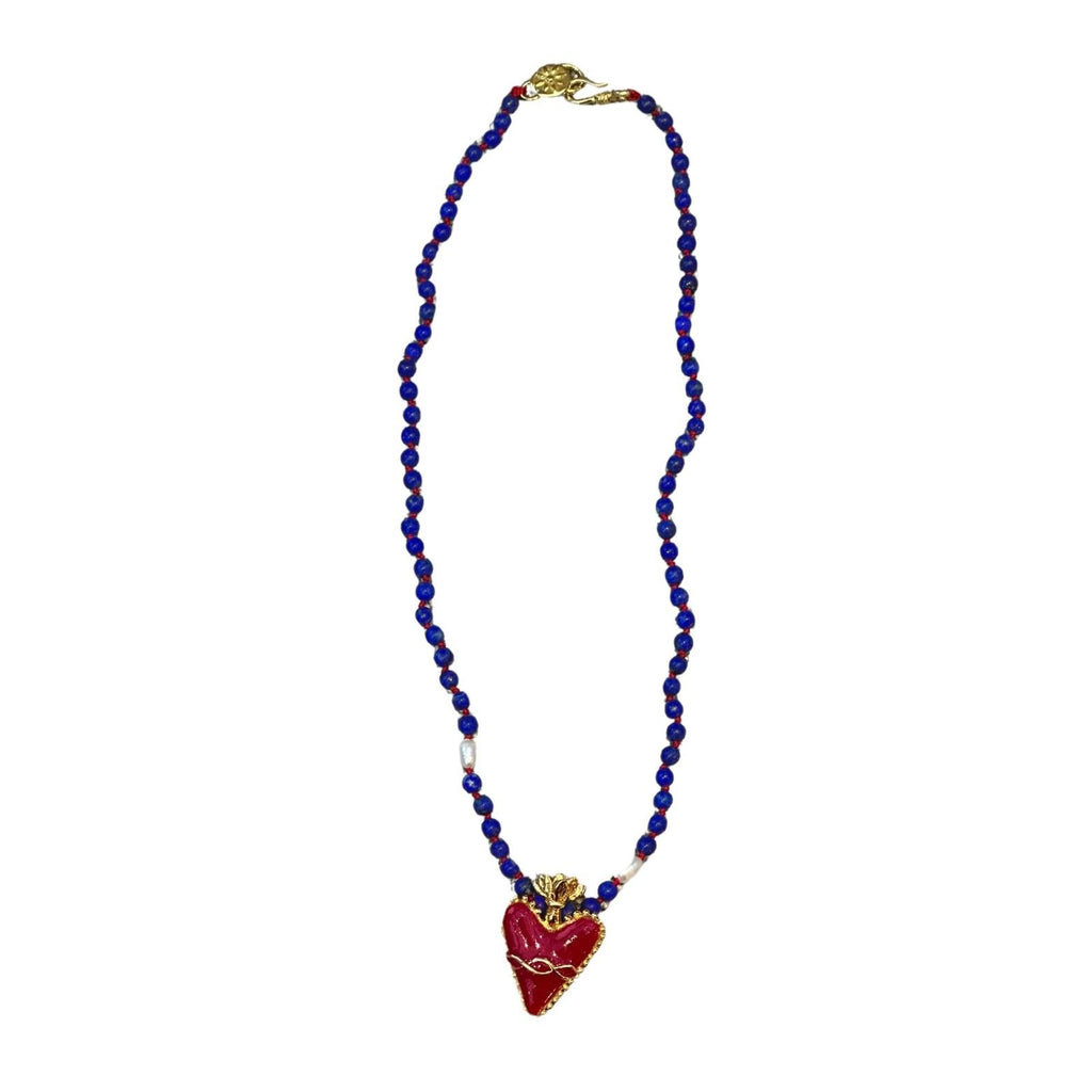 Sacred Milagro Lapis Lazuli Necklace