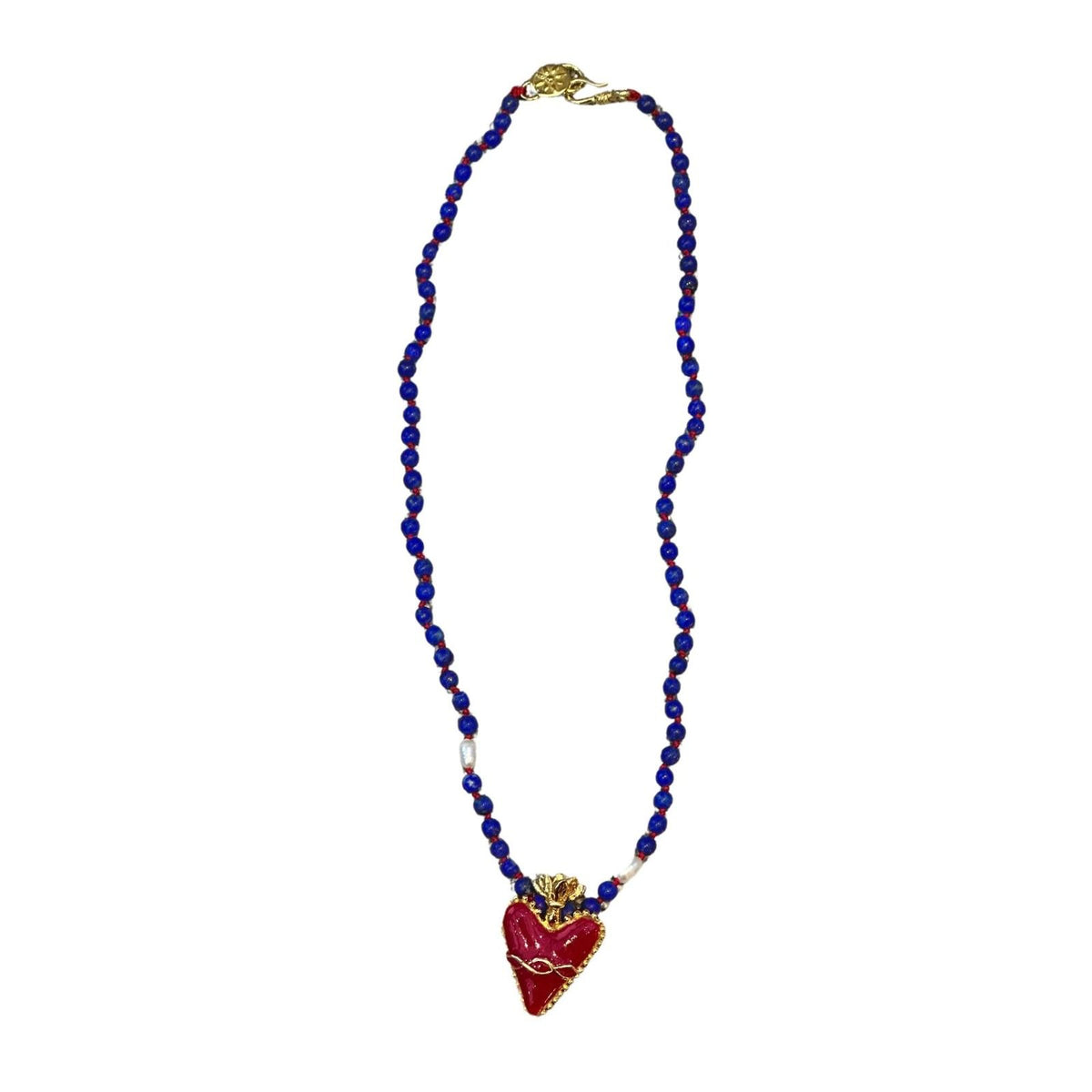 Sacred Milagro Lapis Lazuli Necklace