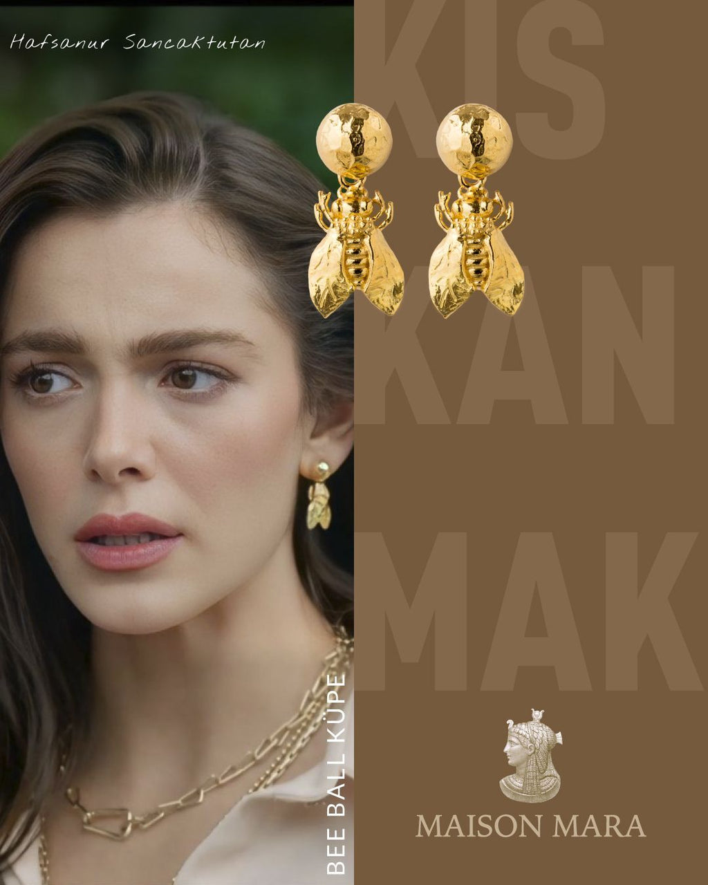 Bee Ball Earrings