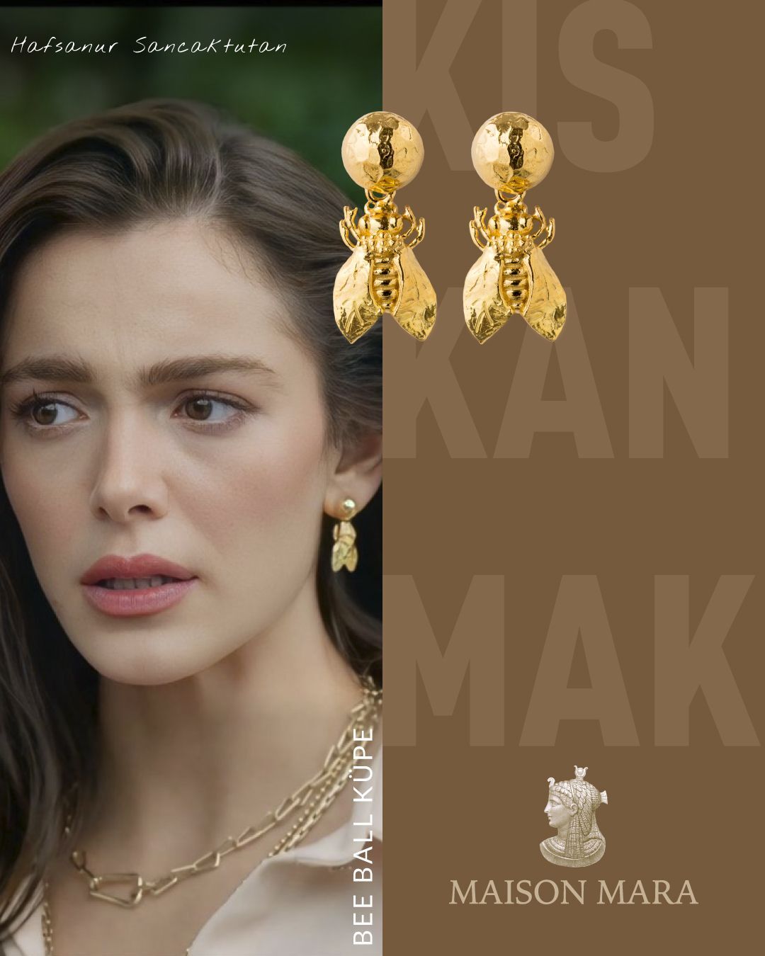 Bee Ball Earrings