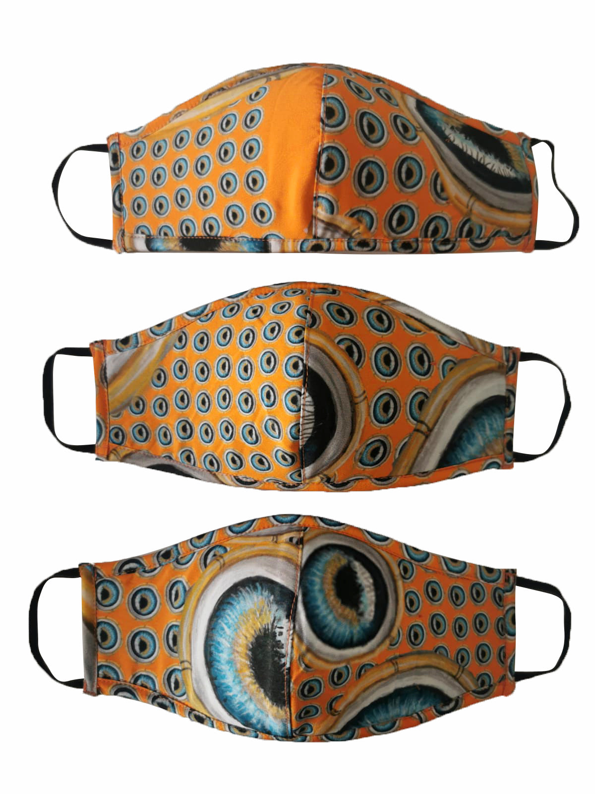 Orange Eye Designer Mask