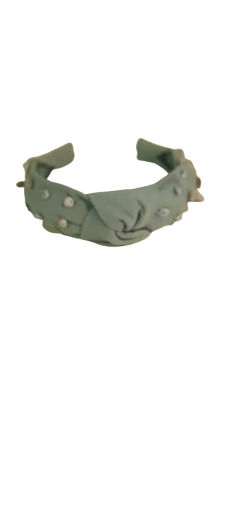 Designer Headband Matt Cyrstal Blue