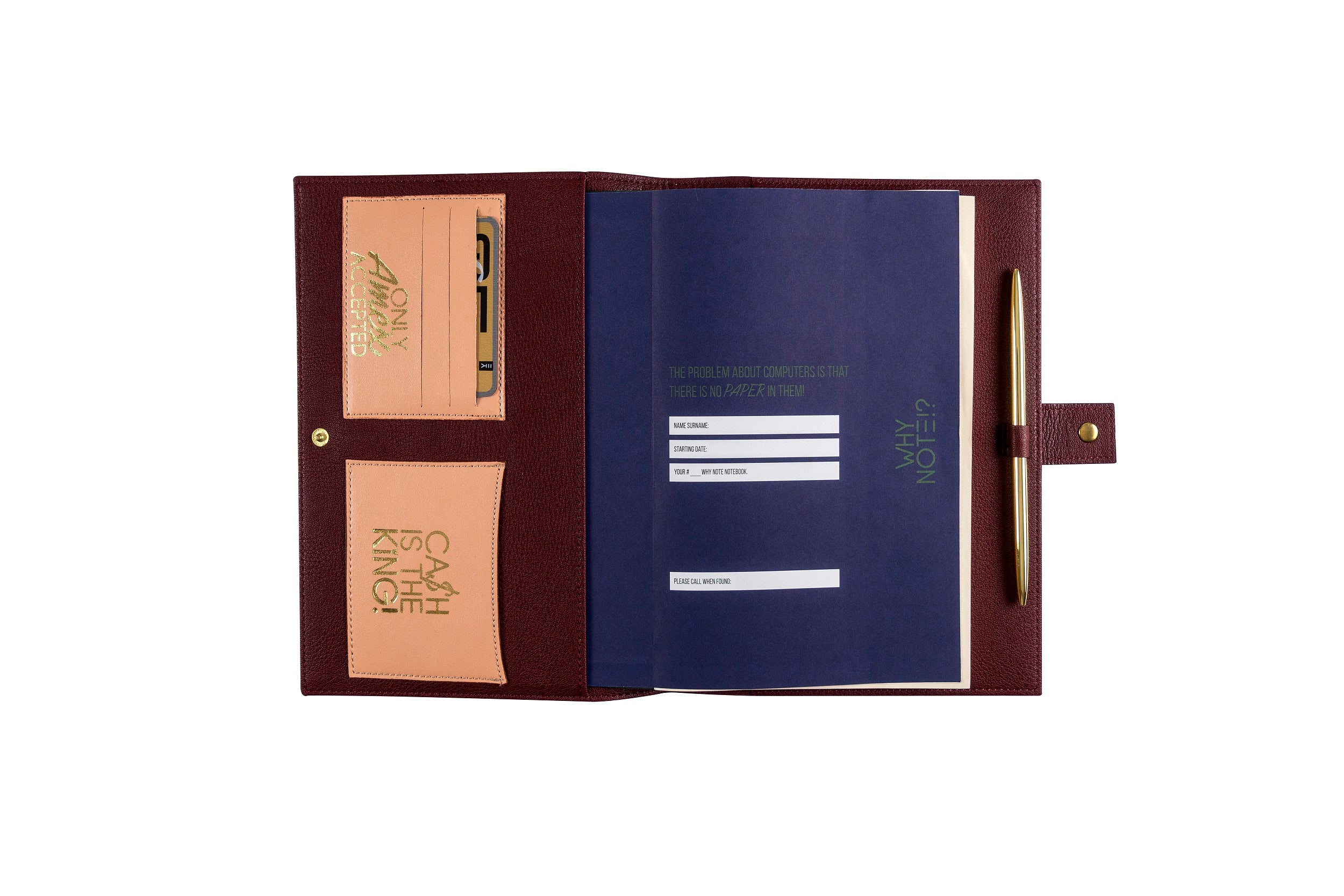 Designer Fancy Note Bag Bordoux Mirror