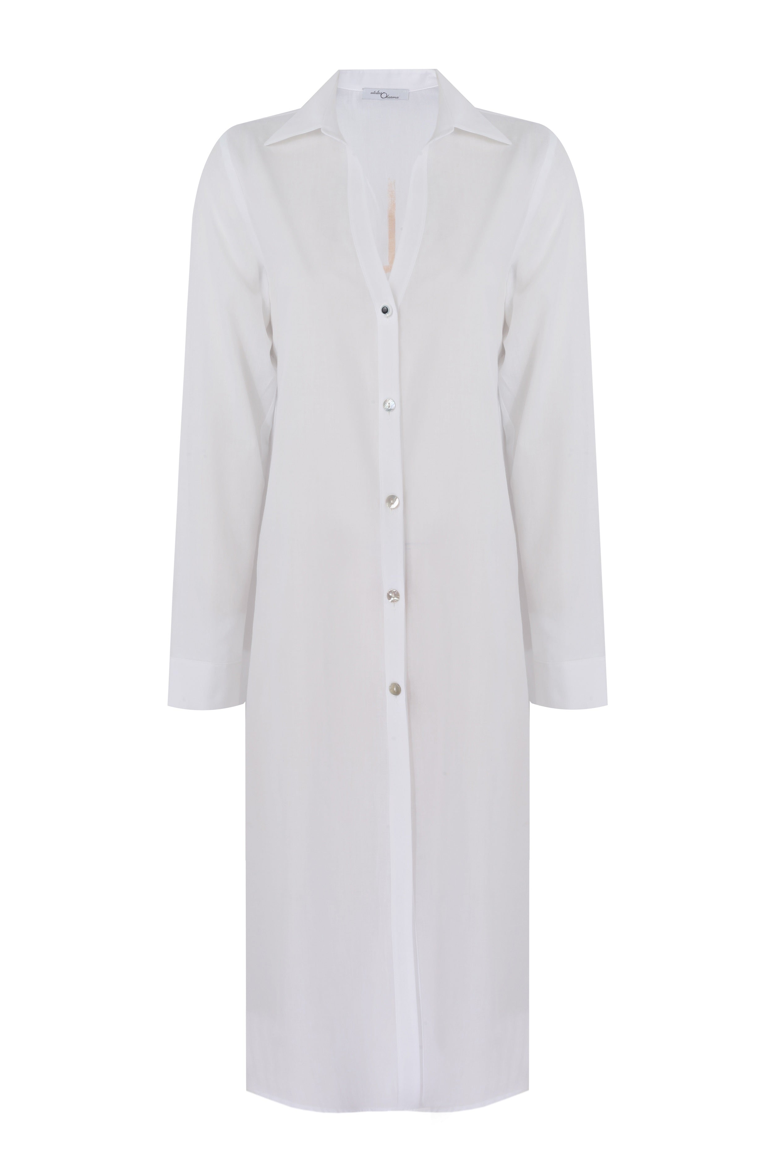 Evil Eye White Gold Designer Beach Dress