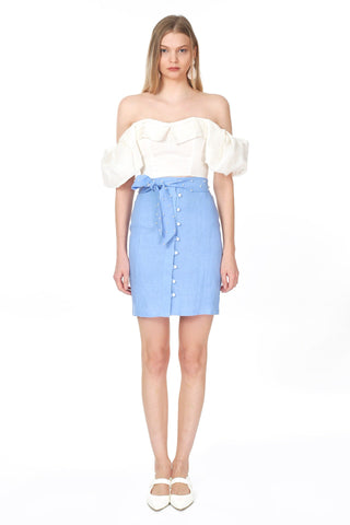 Pearly Skirt Blue