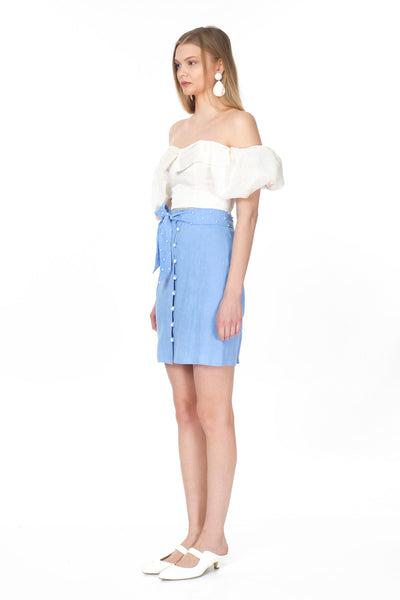 Pearly Skirt Blue