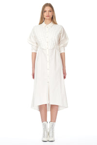 Elene Dress White