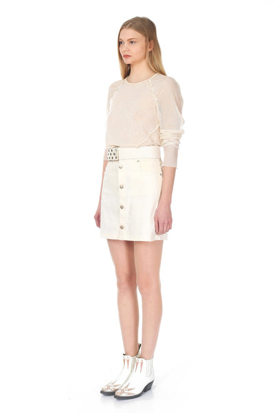Ophelia Skirt White