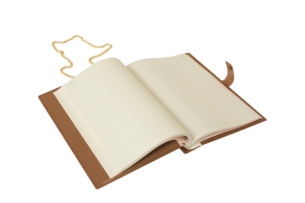 設計師趣味筆記包 煙灰色