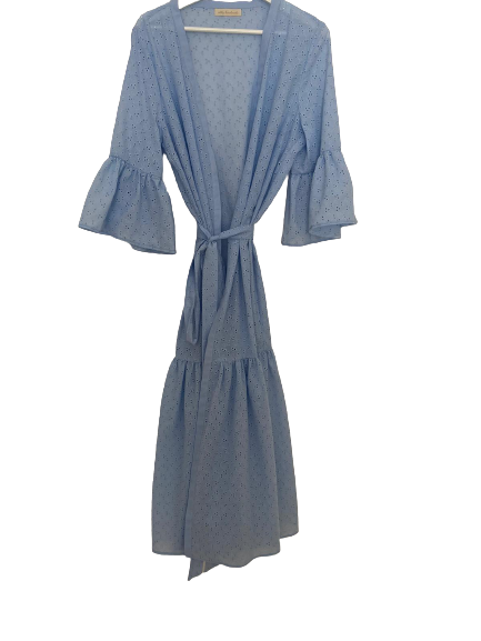 Designer Summer Blue Beach Dress