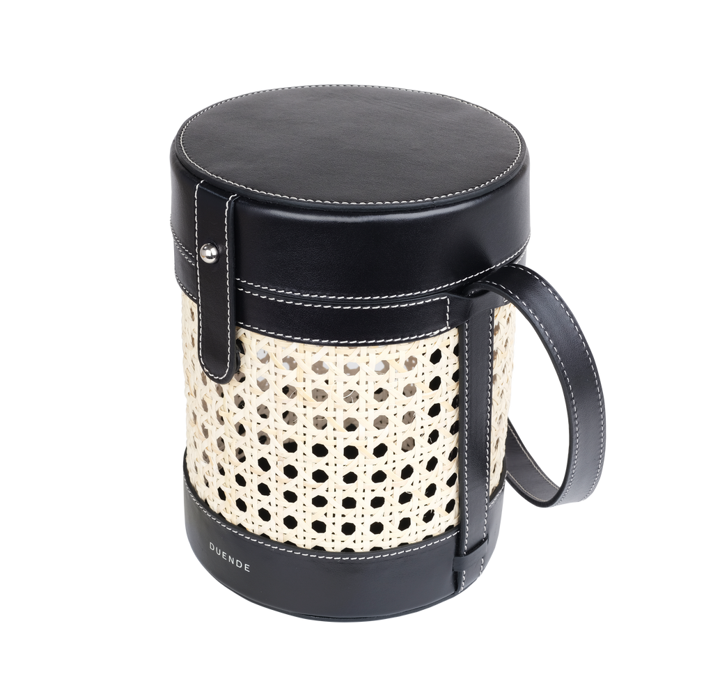 حقيبة روبيك ديزاينر بامبو سوداء