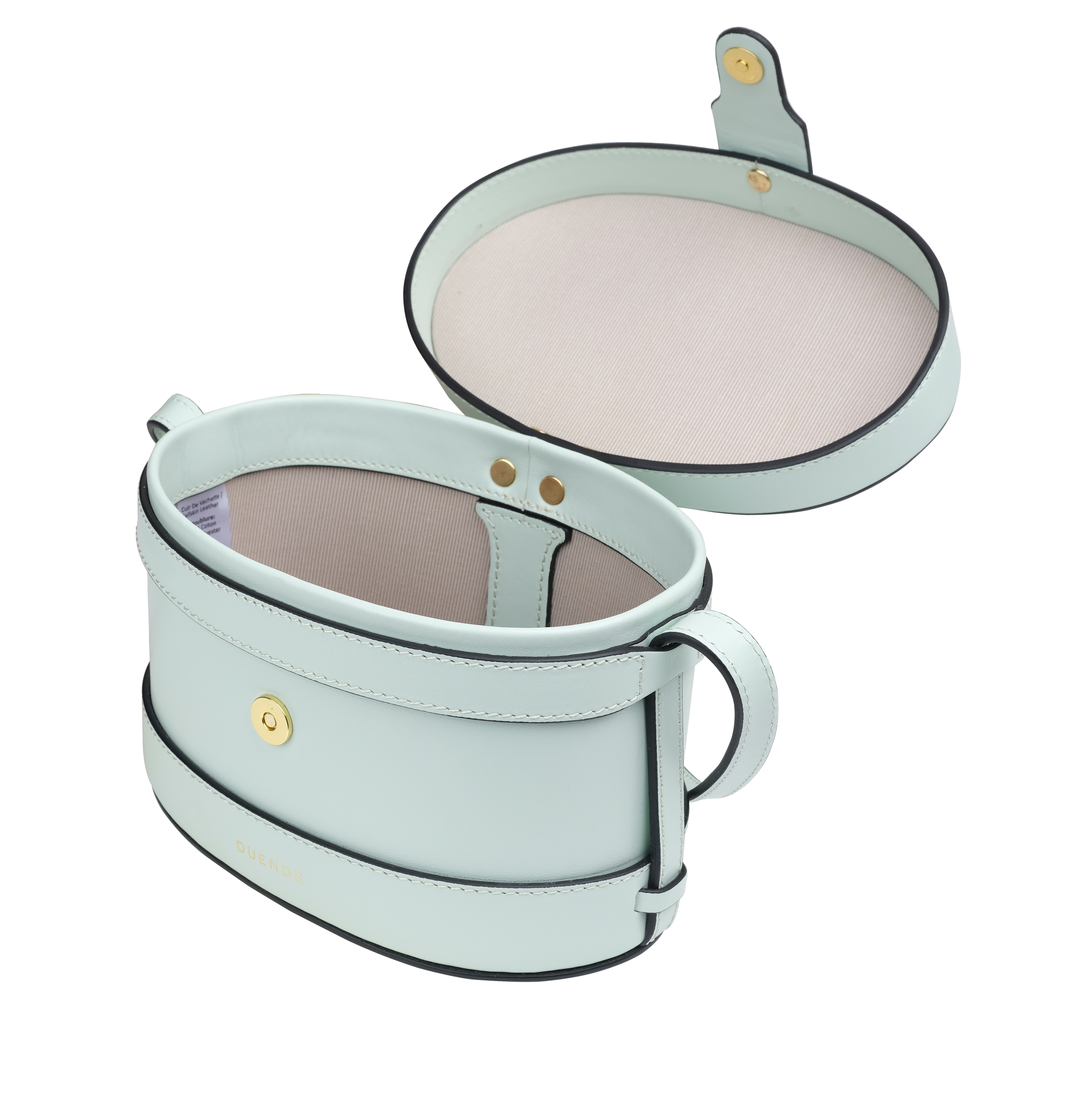 Lola Designer Leather Mint Bag