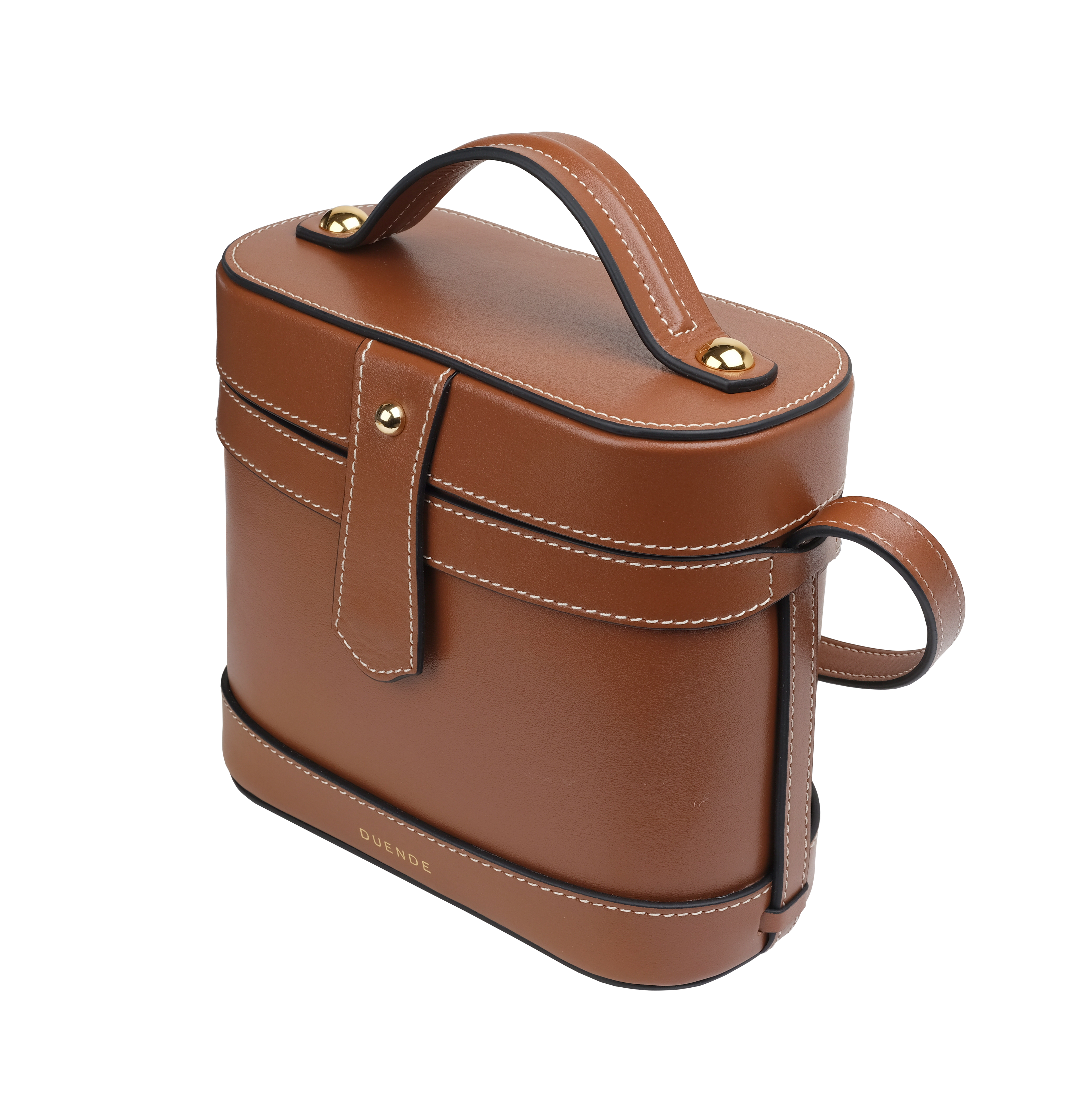 Dora Designer Leather Brown Bag