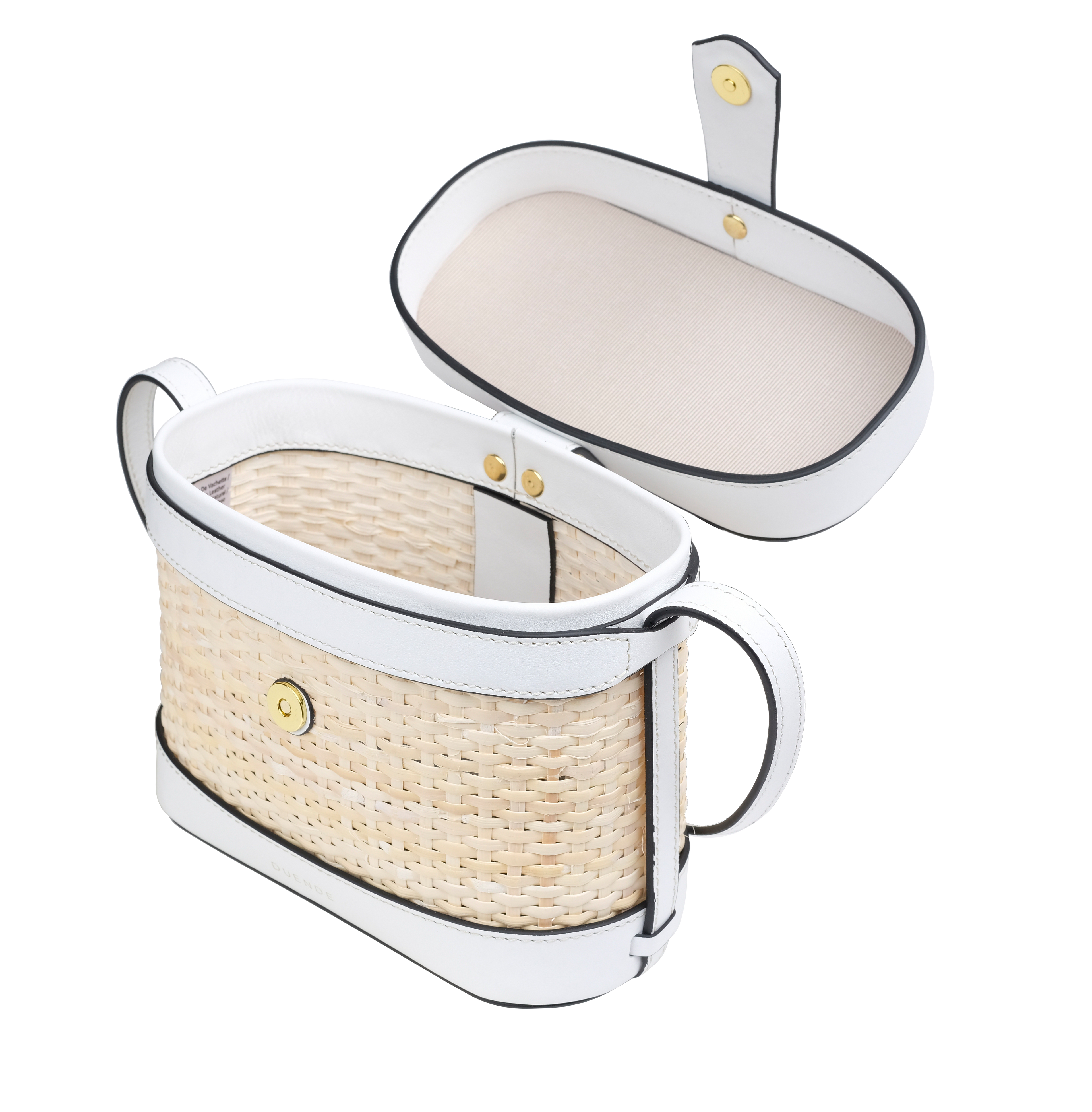 Dora Designer Bamboo White Bag