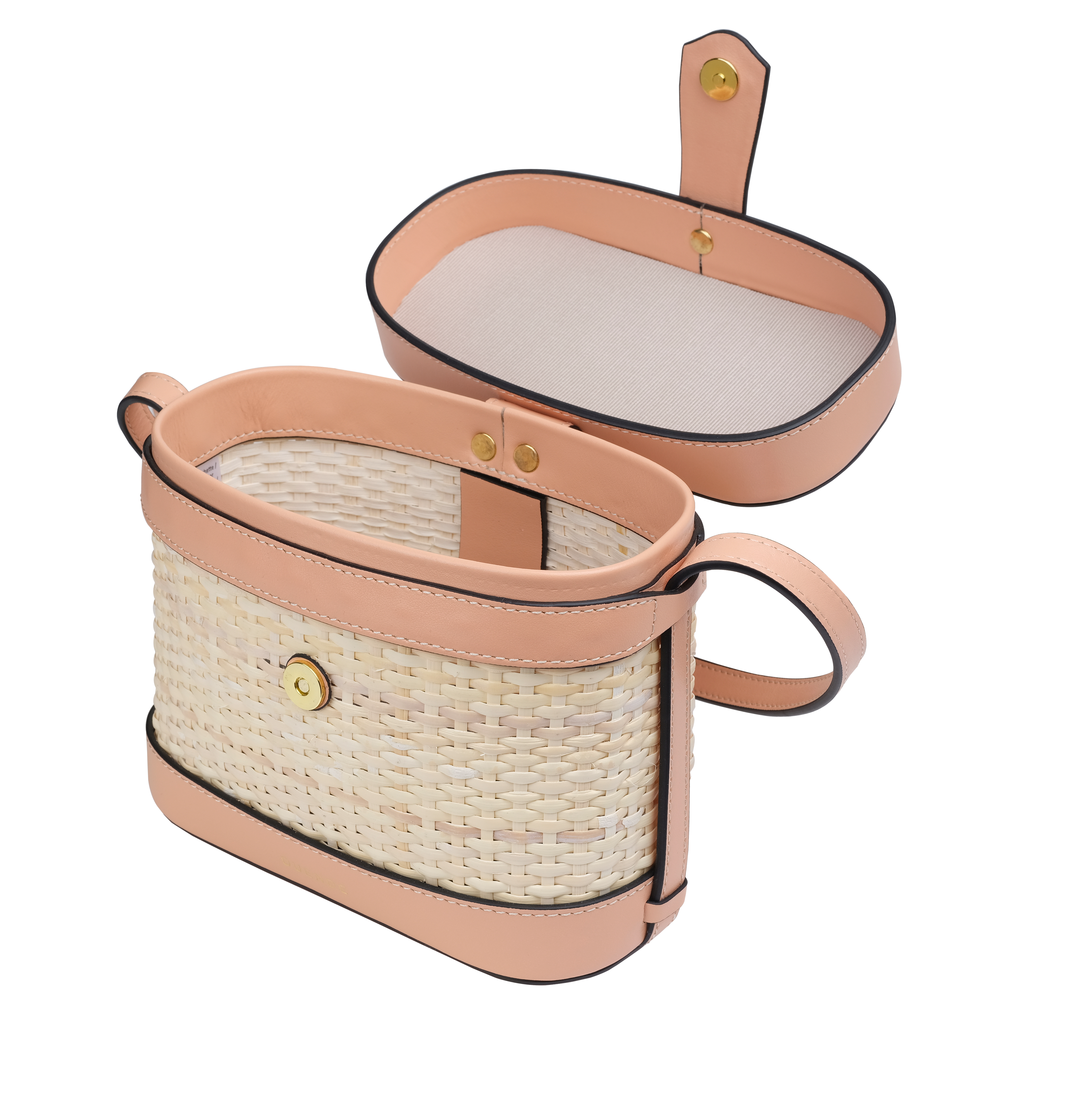 Dora Designer Bamboo Nude Bag